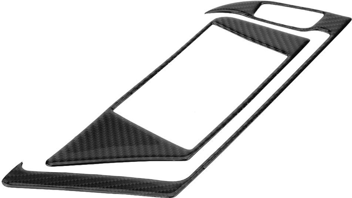 aladdien - GPS Navigatie Paneel Trim - Luxe Accessoire - Geschikt voor Audi B8 A4 A5 S4 S5 - Carbon Fiber - Verhoogt stijl en functionaliteit - Perf..