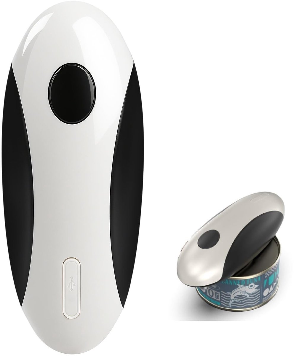 Nikou Automatische Magnetische Blikopener - Eenvoudig en Contactloos voor Senioren