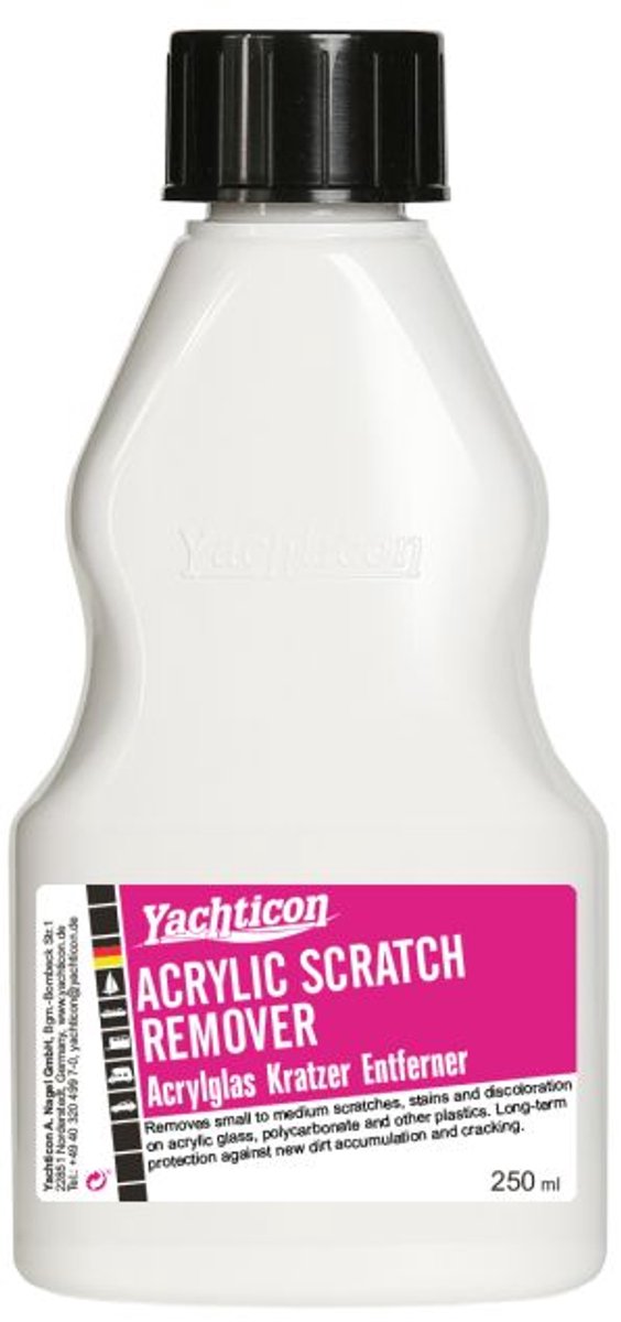 Yachticon Kunststoframen Krasverwijderaar -boot, tent, caravan & camper- 250ml