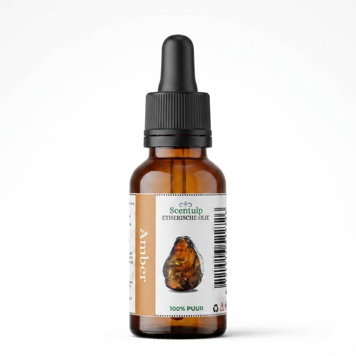 Scentulp - Amber Olie Geur Olie 30 ml – Natuurlijke Geurcompositie – Warm, Harsachtig & Sensueel – Parfum & Geurbeleving