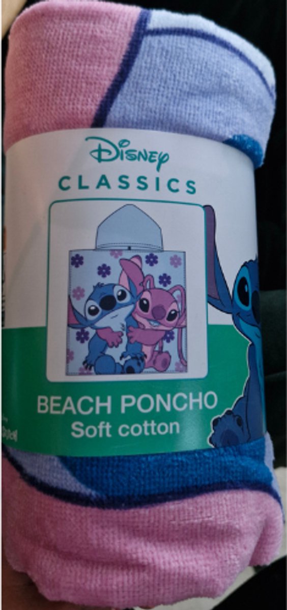 Mavora - Disney Lilo & Stitch bad poncho 60 x 60 cm — afbeelding 2