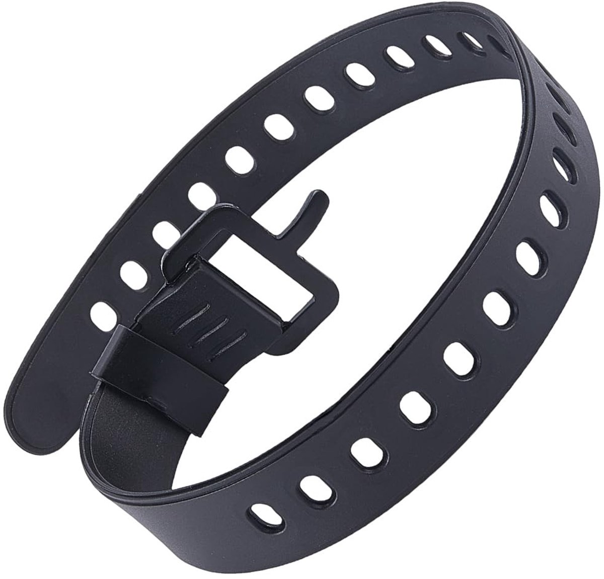 ONF3 - Rubber Tie Down Strap - Multifunctioneel - Zwart - Quick Release - Organizer - Voor Camping en Yoga - 2 Stuks