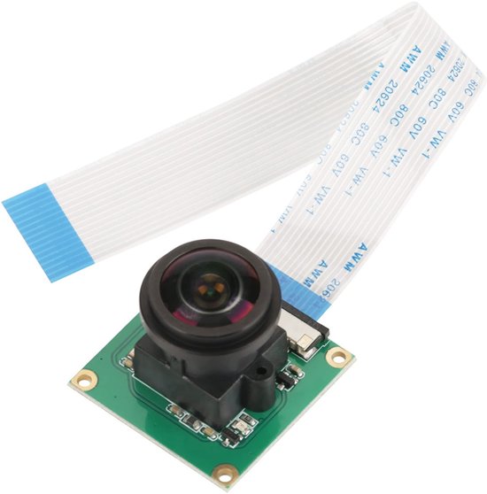 Allecto - 5MP Camera Module - OV5647 Chip - 175 graden kijkhoek - Raspberry Pi B 3/2 - Hoge resolutie beelden - Geschikt voor hobbyprojecten - Fo