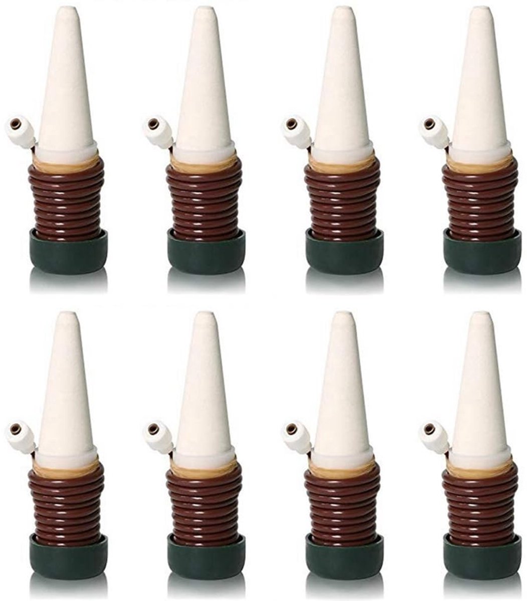 Golden crown - Waterdispenser - Plantenirrigatie - Automatisch irrigatiesysteem - 8 stuks - Waterdispenser - Ideaal voor kamerplanten - Efficiënt en e