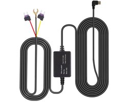 Allecto - Dashcam Hardwire Kit - USB-C met laagspanningsbeveiliging - Betrouwbare voeding voor voertuigen - Eenvoudige installatie - Geschikt voor ..