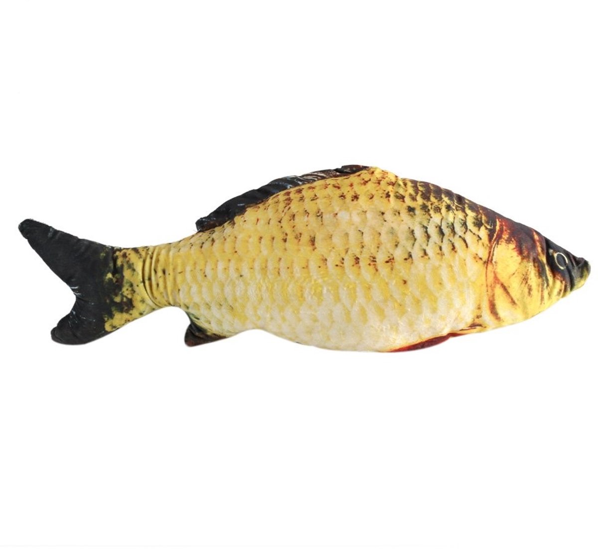 Realistische Fake Vissen Kussen - Pluche Karper Decoratieve Vis Sierkussen 60cm