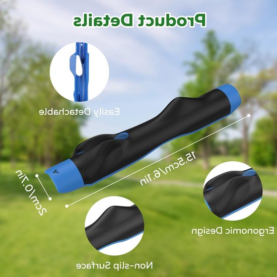 Golf Grip Trainer - Golf Training voor Verbeteren Handpositie en Spiergeheugen - Grip Sterkte, Precisie en Swing Vaardigheid - Set van 2 Stuks van GOLF — afbeelding 3