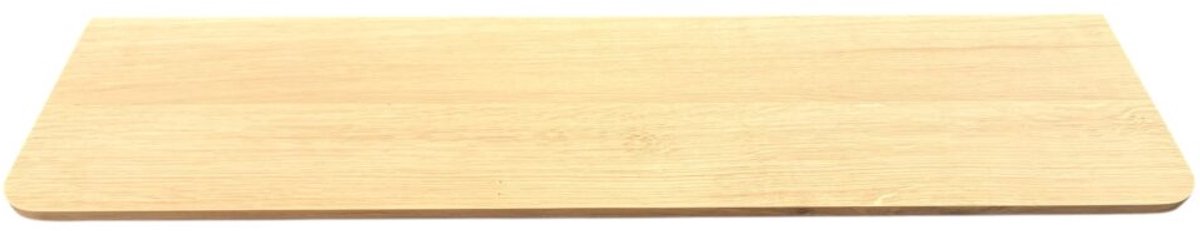 Eiken wandplank | Wandplank eiken | Eiken facet wandplank | Zwevend | Blinde bevestiging | Verjongde rand | 80mm dik | 200mm diep | 1000mm lang