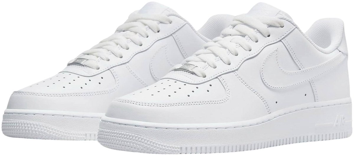 Nike Nike Air Force 1 ’07 ‘Triple ‘ Sneakers Unisex 111 Wit