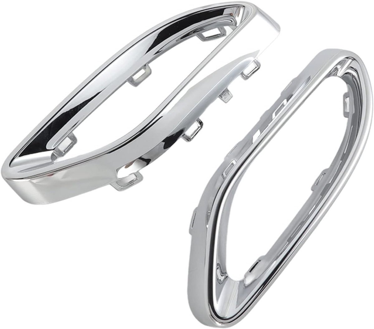Uitlaatdemper Trim Cover, Glanzend Chroom Uitlaatpijp Deksel Vervanging voor Benz A B C E GLC CLS-Class W177 W247 W205 W213 X253 C257, Perfecte Pasvorm en Duurzaam Design
