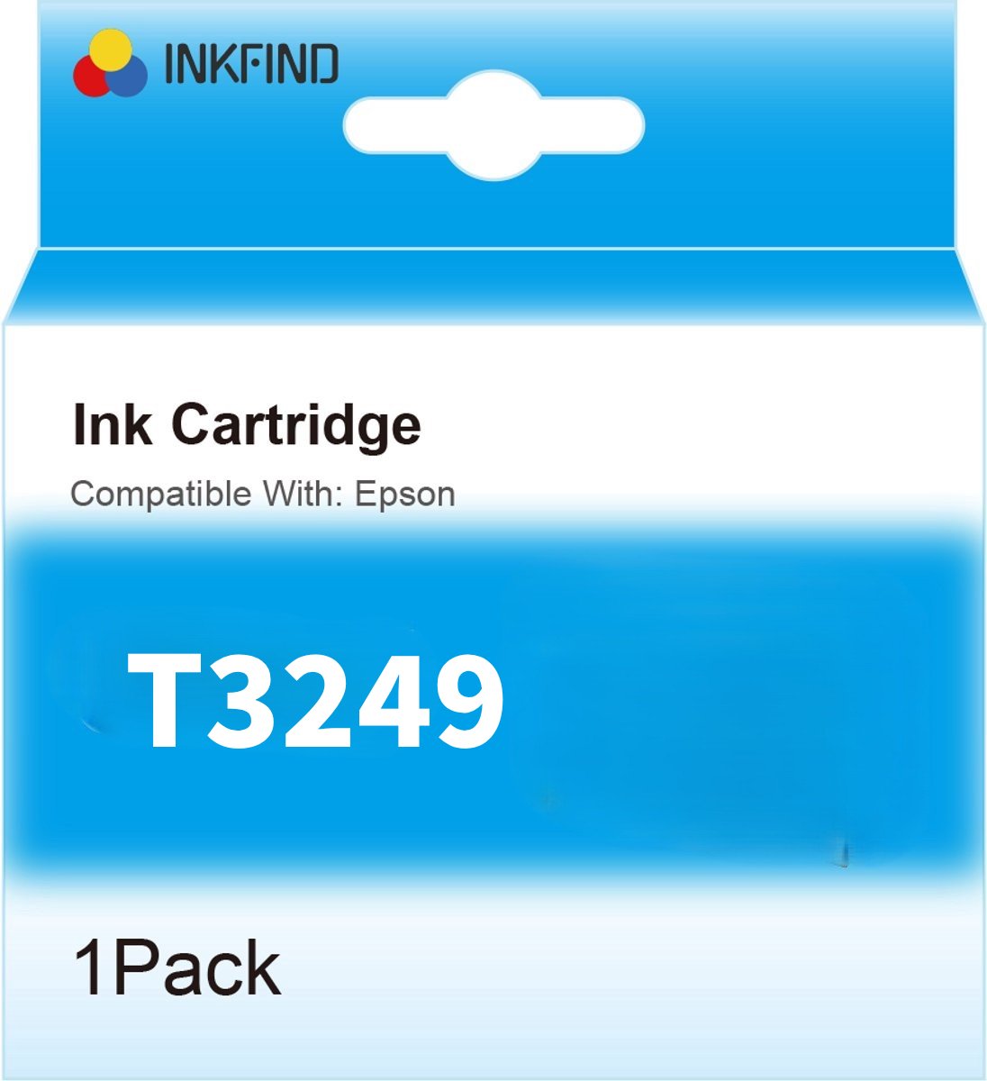 INKFIND T3249 Oranje inktcartridge compatibel met Epson T3249 Geschikt voor Epson SureColor SC-P400 -1-pack OR