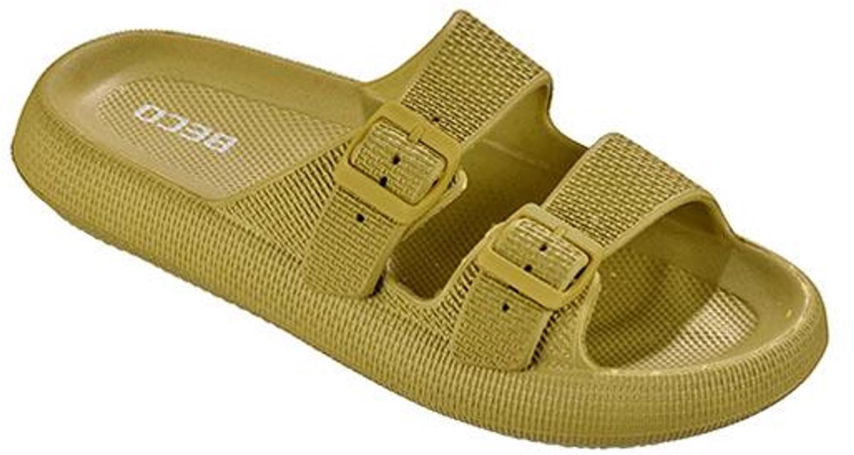 Beco Badsandalen voor heren Airkiss Leisure | Olijfgroen - 43