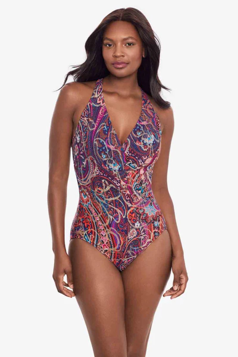 Badpak correctie MiracleSuit maat 40 Wrapsody