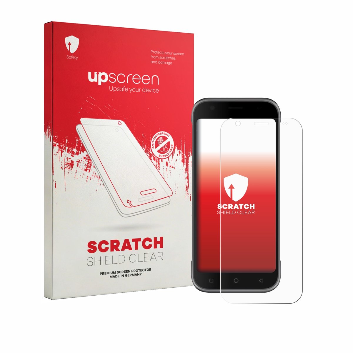 upscreen - Screenprotector voor Bluebird S10 - Folie Beschermfolie transparant