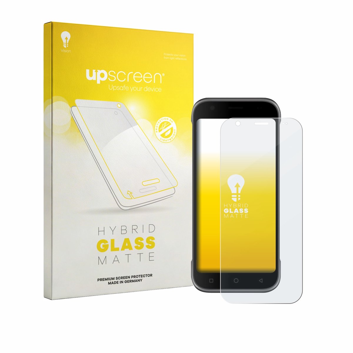 upscreen - Screenprotector voor Bluebird S10 - Folie Beschermfolie Beschermglas matte