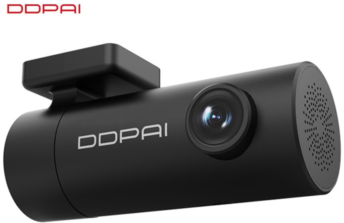 DDPAI Mini Pro 87×32 mm dual-lens achteruitkijkspiegel WiFi-auto-DVR dashcam met 2304×1296 resolutie