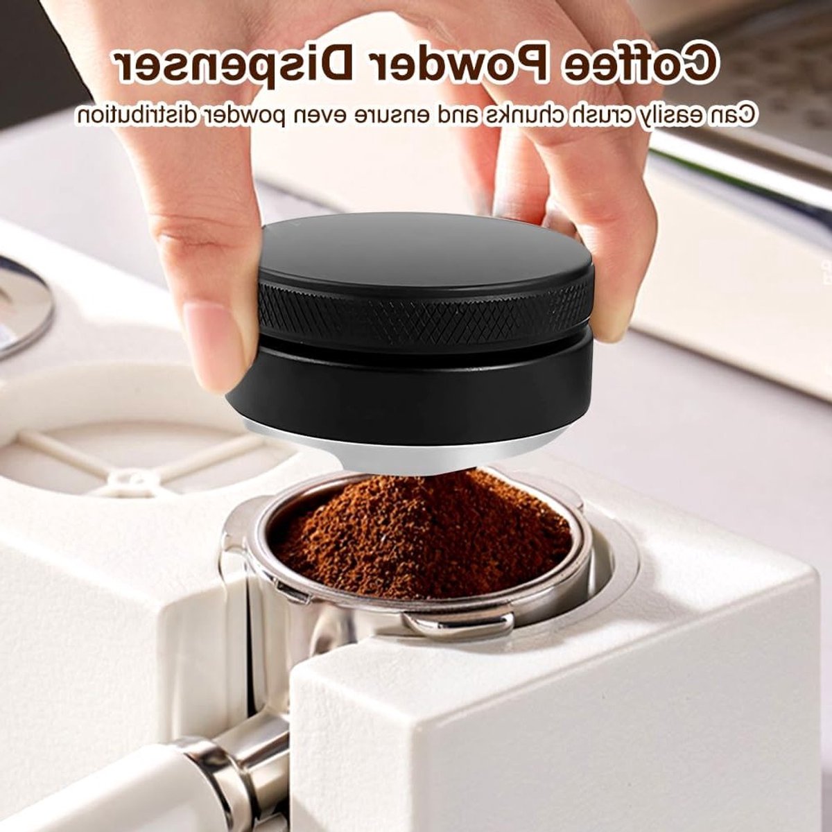 Professionele Koffie Distributor 53mm, Espresso Leveler en Evenredige Verdeler voor Barista's, Perfecte Koffie Maling en Extractie Tools