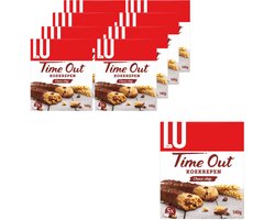 LU Time Out Koekrepen Chocochip Koekjes Biscuits 8 x 140g (5 x 28g) - Koek voor Onderweg - Koffie - Thee - Werk - Voorraad