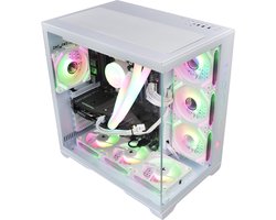 Invincible X White Edition Level 6 / Ryzen 7 9800X3D / Nvidia RTX 5080 16Gb OC / 32Gb Ram DDR5 / 2TB SSD Nvme