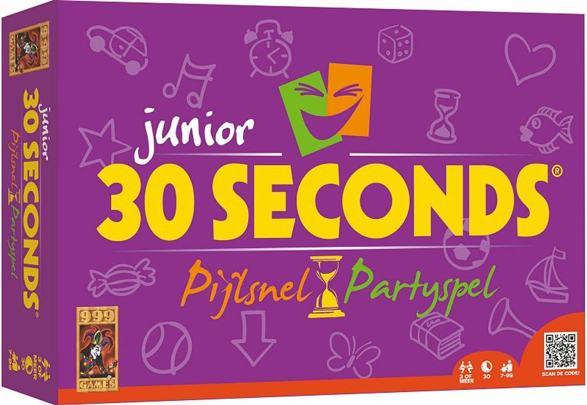 999 Games - 30 Seconds ® - Junior - Partyspel - Vanaf 7 jaar - Kinderspel - Gezelschapsspel - Actiespel - Nederlandstalig — afbeelding 9