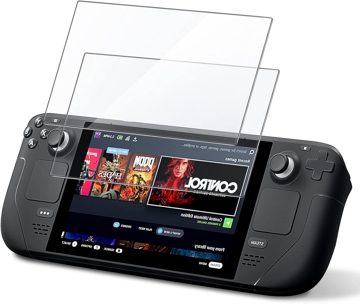 Screen Protector voor Steam Deck OLED en 7 Inch - 9H Gehard Glas - Kratzbestendig - 2 Stuks