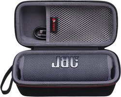 Duurzame Beschermcase voor JBL Flip 7/6, Grip, Tuner 2/3 en Essential 2/3 SE Draagbare Bluetooth Speaker - Grijs, Schokbestendig en Waterdicht