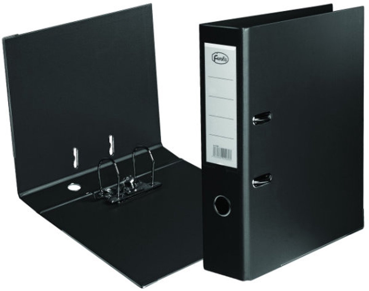 Centrum Forofis ordner A4 80mm zwart PVC 91060
