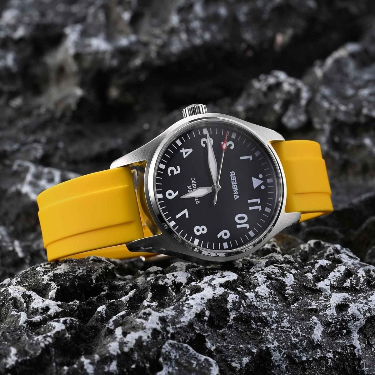 Premium Siliconen Horlogebanden met Snelle Bevestiging voor Mannen en Vrouwen, Verkrijgbaar in Diverse Kleuren en Breedtes 18mm, 20mm, 22mm, 24mm