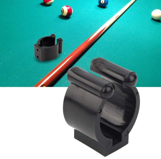 Mini Biljart Cuehouder - Stabiliteit - Ruimtebesparend - Lichtgewicht - Poolkeu-bescherming - Geschikt voor Snooker - Zwart van mini — afbeelding 4