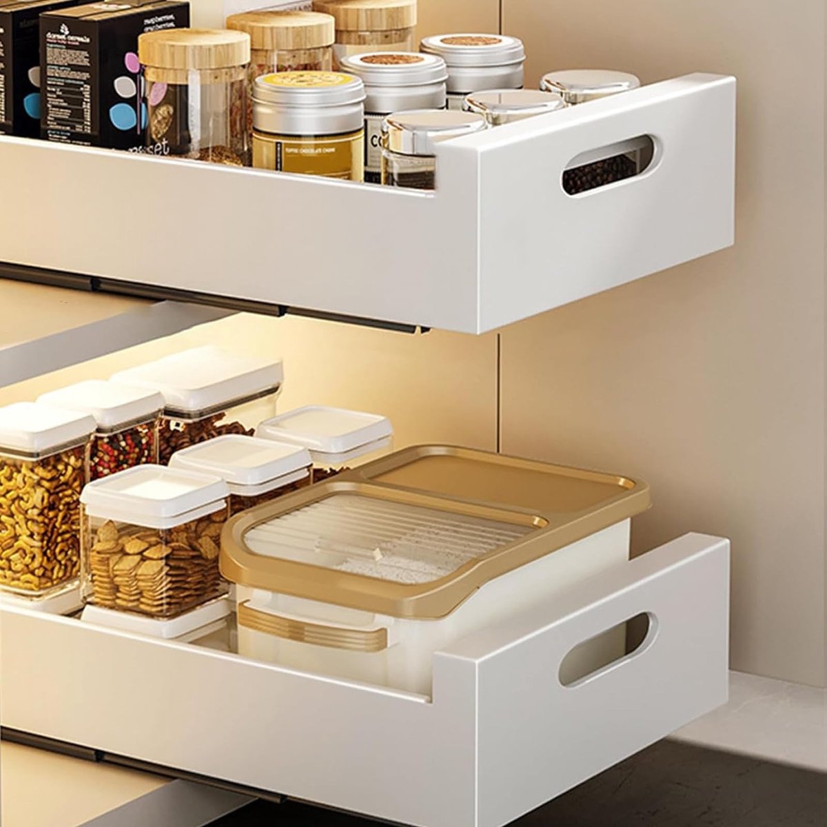 Uittrekbare Keukenorganizer - Ruimtebesparend - 1 stuk - Stabiel ontwerp