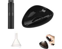 Allecto - Coffee Beans Dosing Cup - Espresso Accessoires - Set van 1 - Zwart - Koffie Verpakking - Perfect voor Koffieliefhebbers - Koffie Bereiding