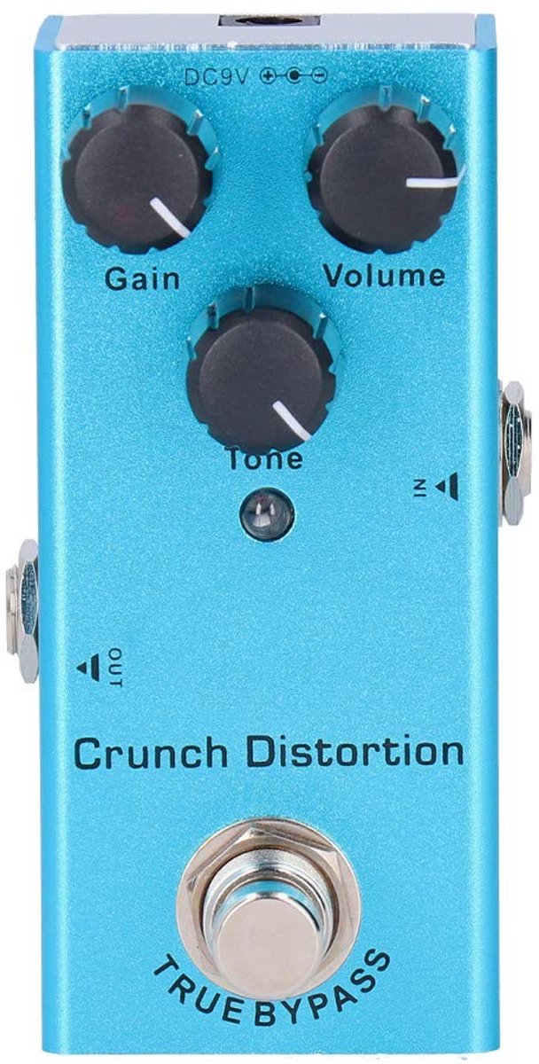VGEBY Mini True Bypass Effectpedaal - Crunch Distortion voor Rockbands