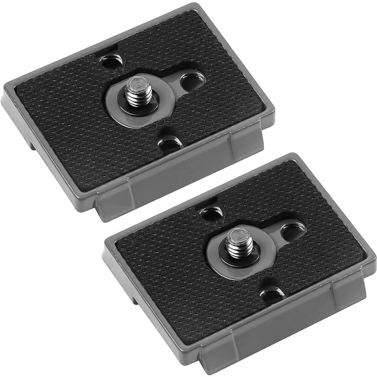 Snelkoppelingsplaat voor Statief - 2 Stuks, Compatibel met Meerdere Camera's en Statiefkoppen
