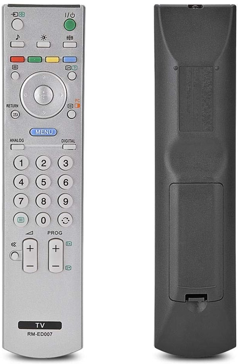 aladdien - Smart TV afstandsbediening - Vervangingsremote - Geen installatie nodig - 8 meter bereik - Geschikt voor digitale TV - 25 knoppen - Topkw...