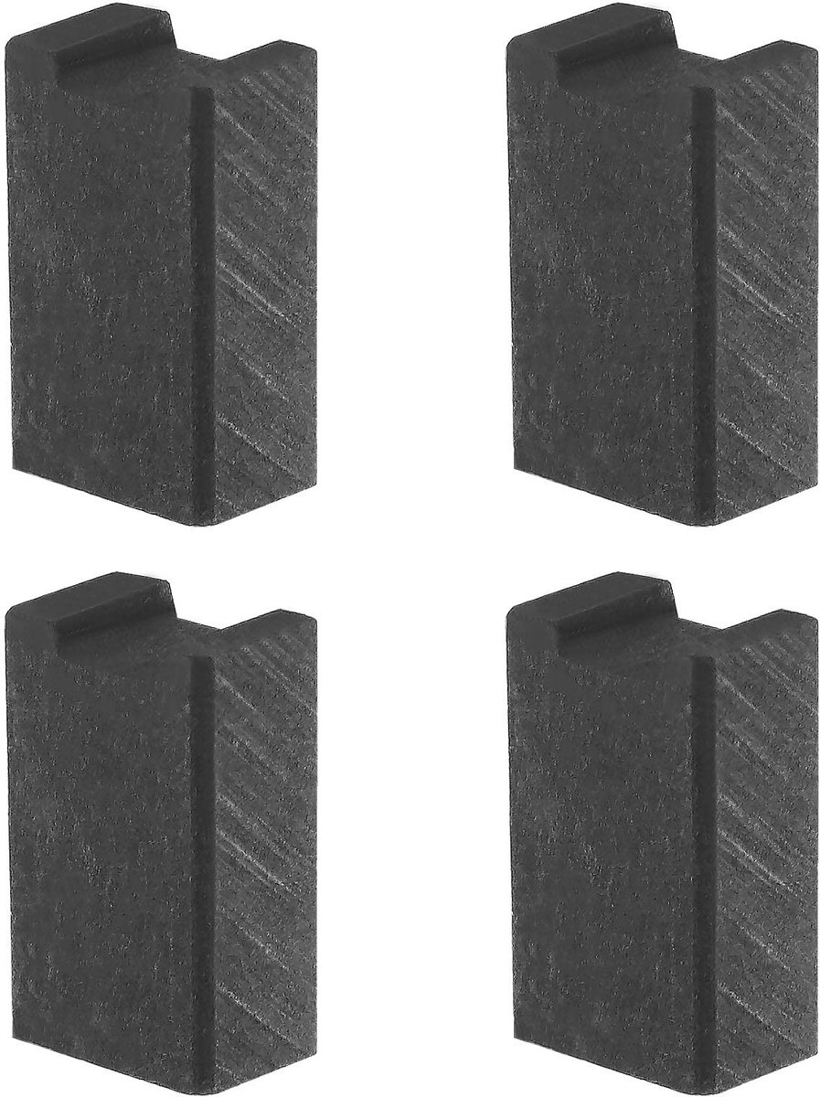 aladdien - Motor Koolborstels - Vervangende Onderdelen - Duurzaam - 4x6x10mm - Geschikt voor Siemens EQ5 EQ6 EQ7 EQ8 - 2 Paar