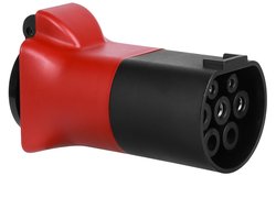 Allecto - Adapter V2L - Type 2 naar Schuko - 3,5 kW 16 A - Rood - Geschikt voor MG EV - Voor MG4 MG5 MG ZS MG R