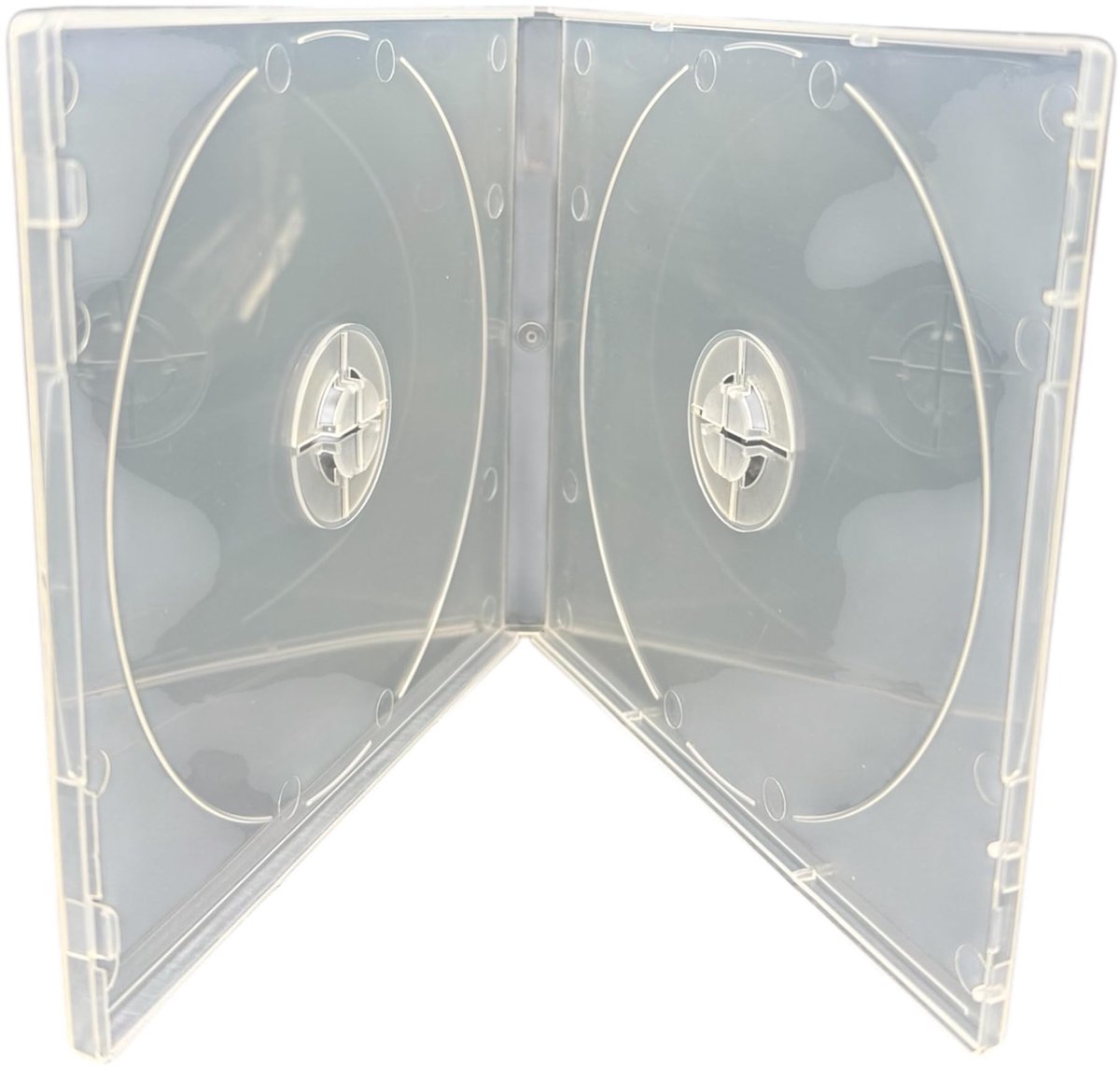 Allecto - CD/DVD Cases - Onbreekbare Bescherming - Flexibel en Duurzaam - Polypropyleen - 25 Stuks - Geschikt voor Archivering - Transparant