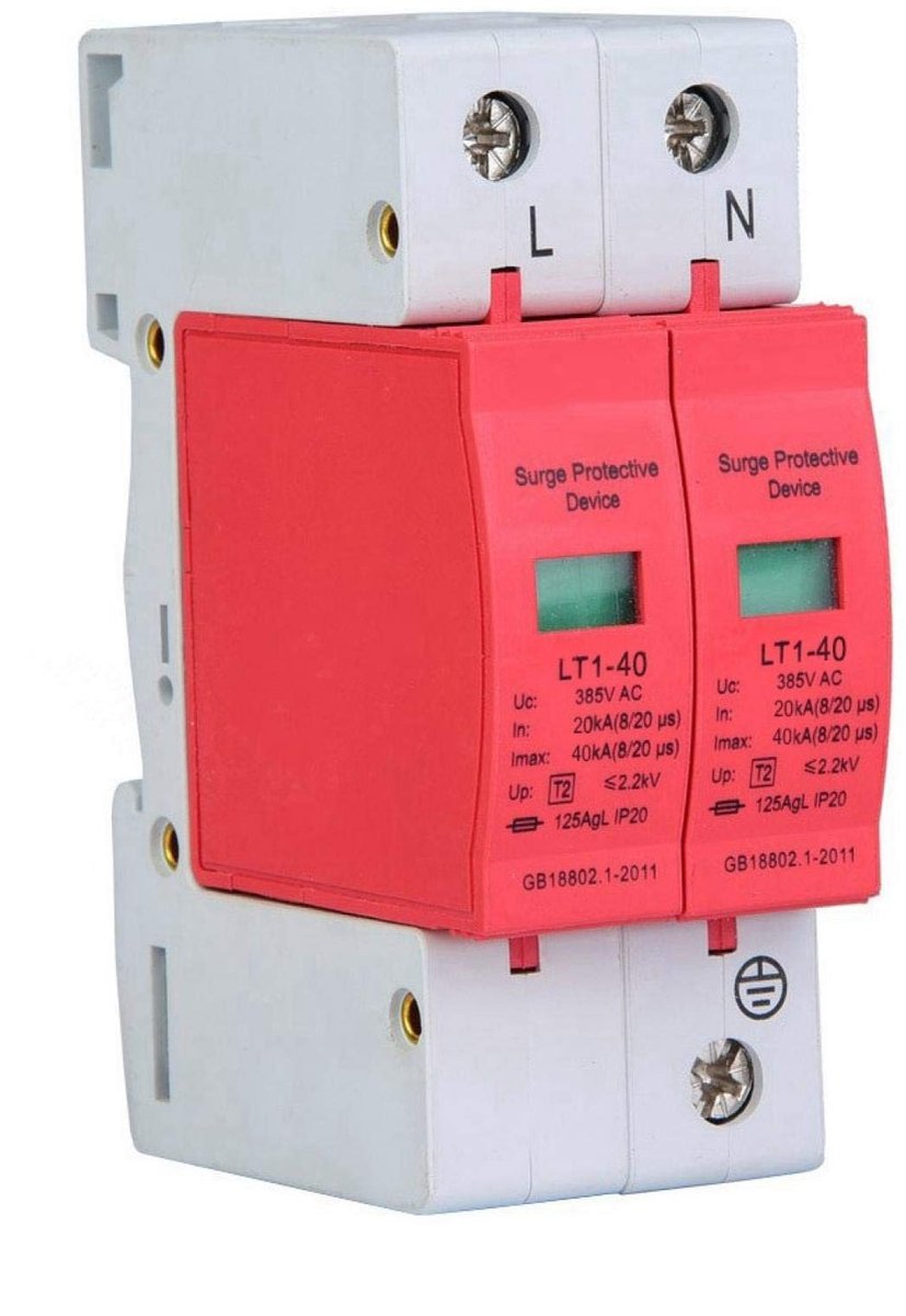 Allecto - Spanning Beveiliging - Laagspanning Overspanningsbeveiliger - Betrouwbare bescherming - Compact formaat - Veiligheid tegen stroompieken -...