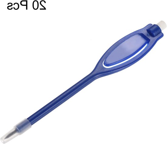 Golf Scoring Potloden met Gum - 20 Stuks Ronde Clip Plastic 2H Hoogwaardige Markers voor Sportevenementen en Vergaderingen - Blauw van GOLF — afbeelding 5