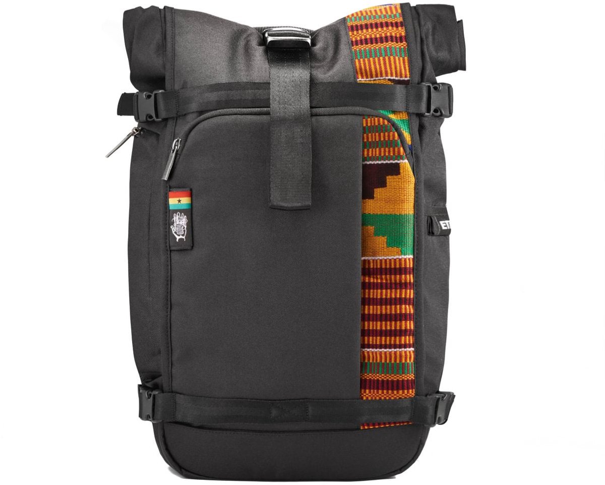 Ethnotek Raja Lite Ecopack 30 - Lichtgewicht Rolltop Rugzak met laptopvak - 30L - Gerecycled & Weerbestendig