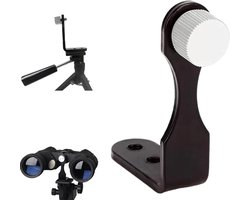 Universele adapter voor verrekijkerstatief met L-vormige houder, 1/4 inch schroefdraad, duurzaam en stevig ontwerp voor stabiliteit en gebruiksgemak