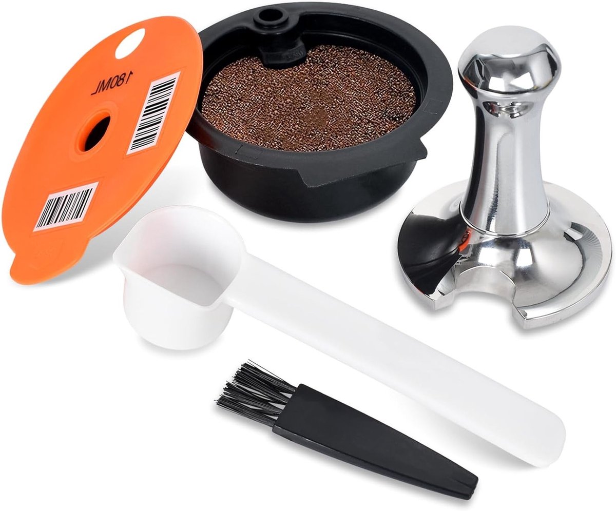 Vulbare Koffiecapsules en Filters voor Bosch Tassimo Koffiemaker 180 ml Duurzaam Koffie Accessoire Herbruikbaar en Milieuvriendelijk