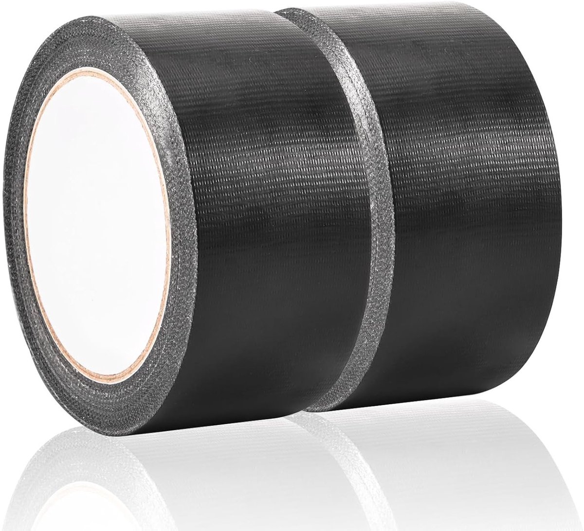 Kleurige Gaffer Tape Set van 2 Rollen, 50 mm x 20 m, Sterke Plakband voor Reparaties, Duct Tape en Armoured Tape voor Industrieel Gebruik