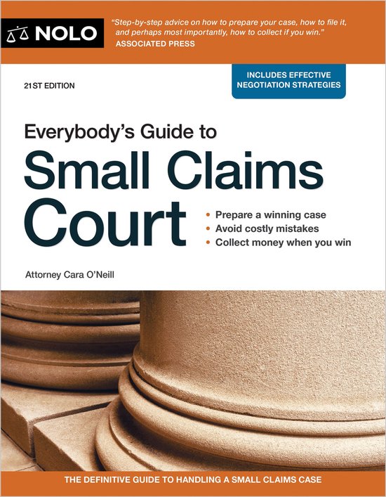 Everybody's Guide to Small Claims Court - cover