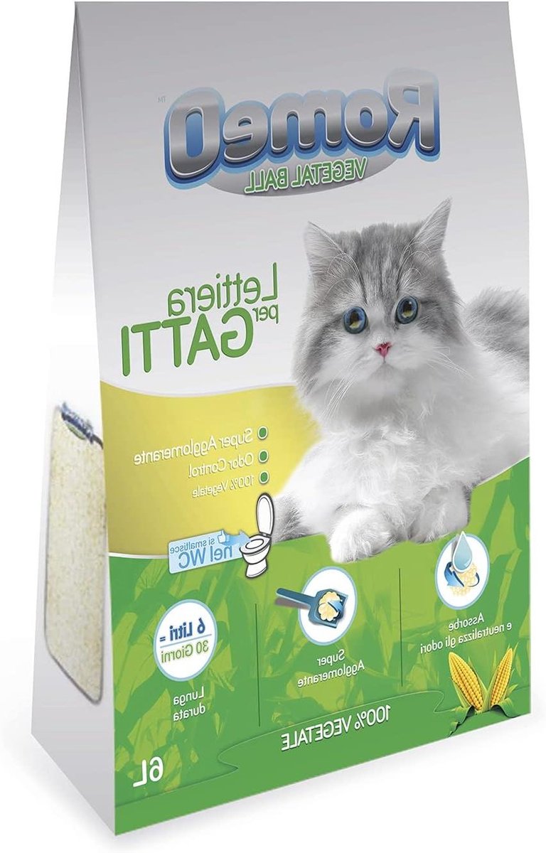 Kattenbakvulling Natuurlijk - Plantaardig Grit - Hygiënisch Houden - Extra Absorberend - 6 Liter - N.v.t.