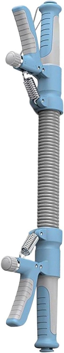 Armspiertrainer - Borststrekker - Kracht opbouwen - Verstelbare weerstand - 52 cm - Blauw