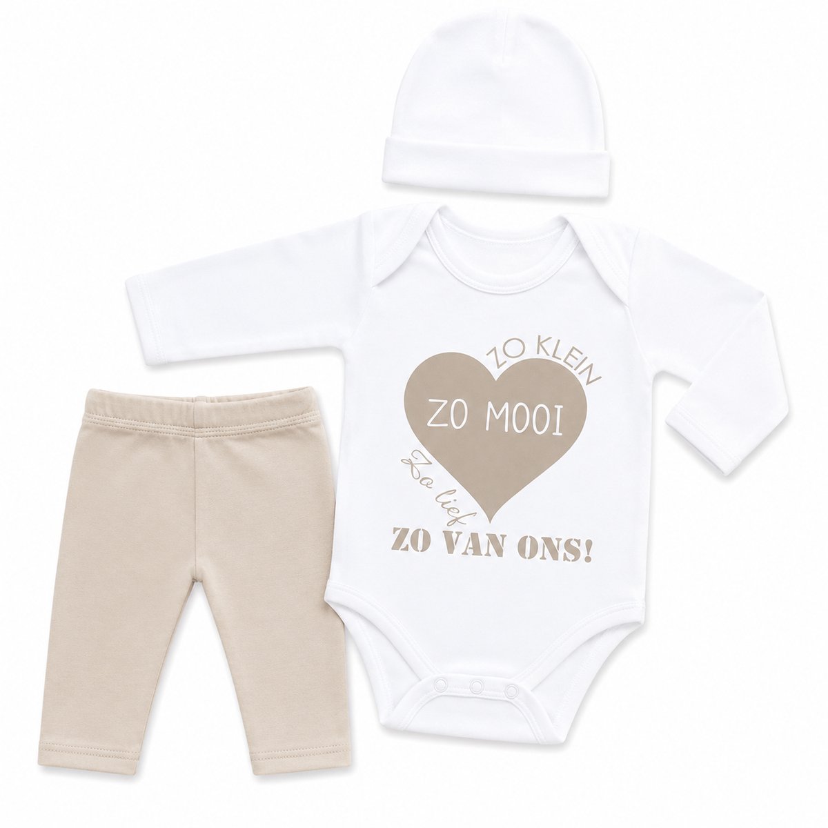 MM Baby pakje cadeau geboorte meisje jongen set met tekst aanstaande zwanger kledingset pasgeboren unisex Bodysuit | Huispakje | Kraamkado | Gift Set babyset kraamcadeau babygeschenk babygeschenkset kraampakket