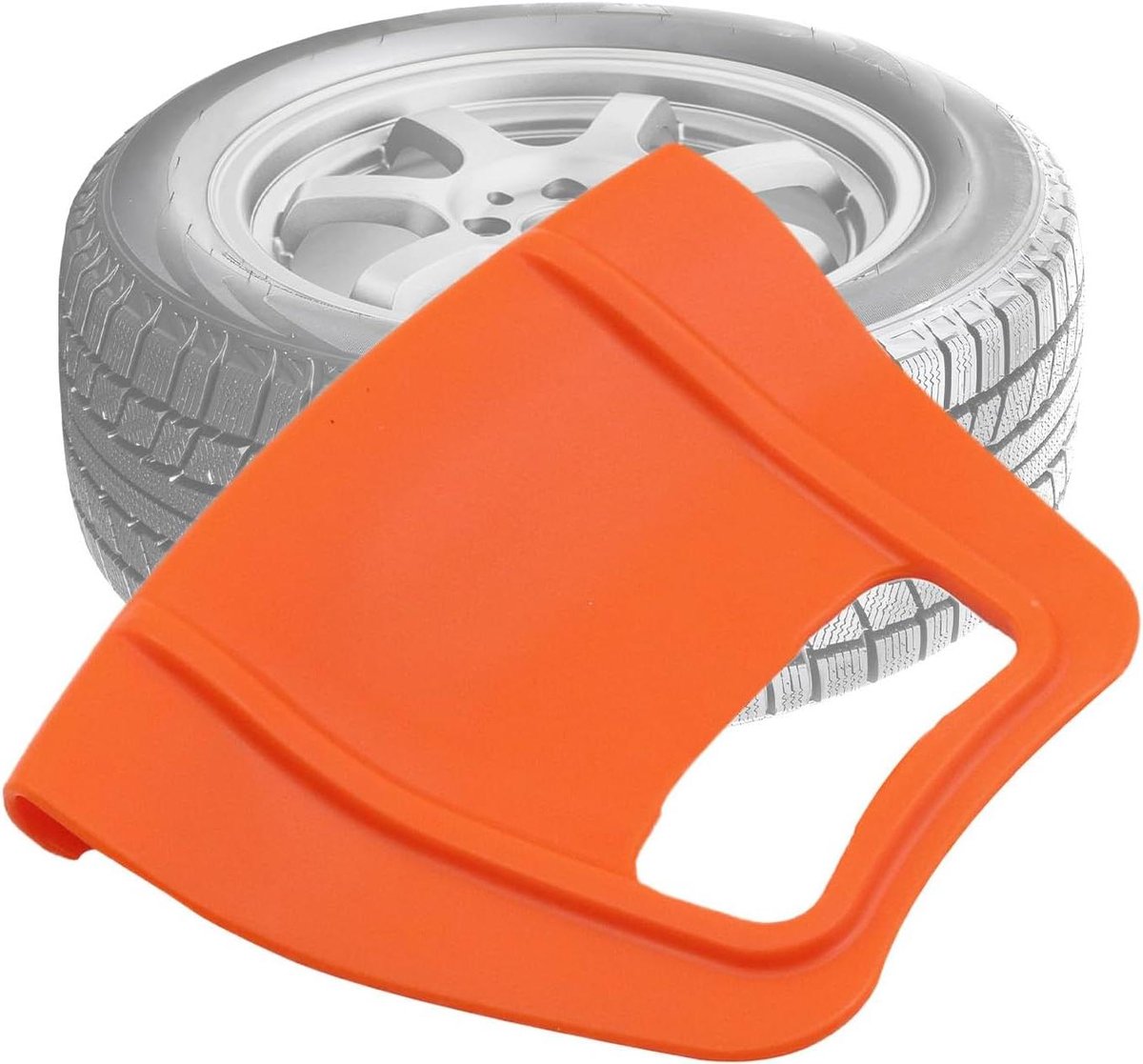 Velgenbescherming - Bandenwissel Gereedschap - Banden Monteren - Robuust ABS Materiaal - 15 x 10 cm - Oranje