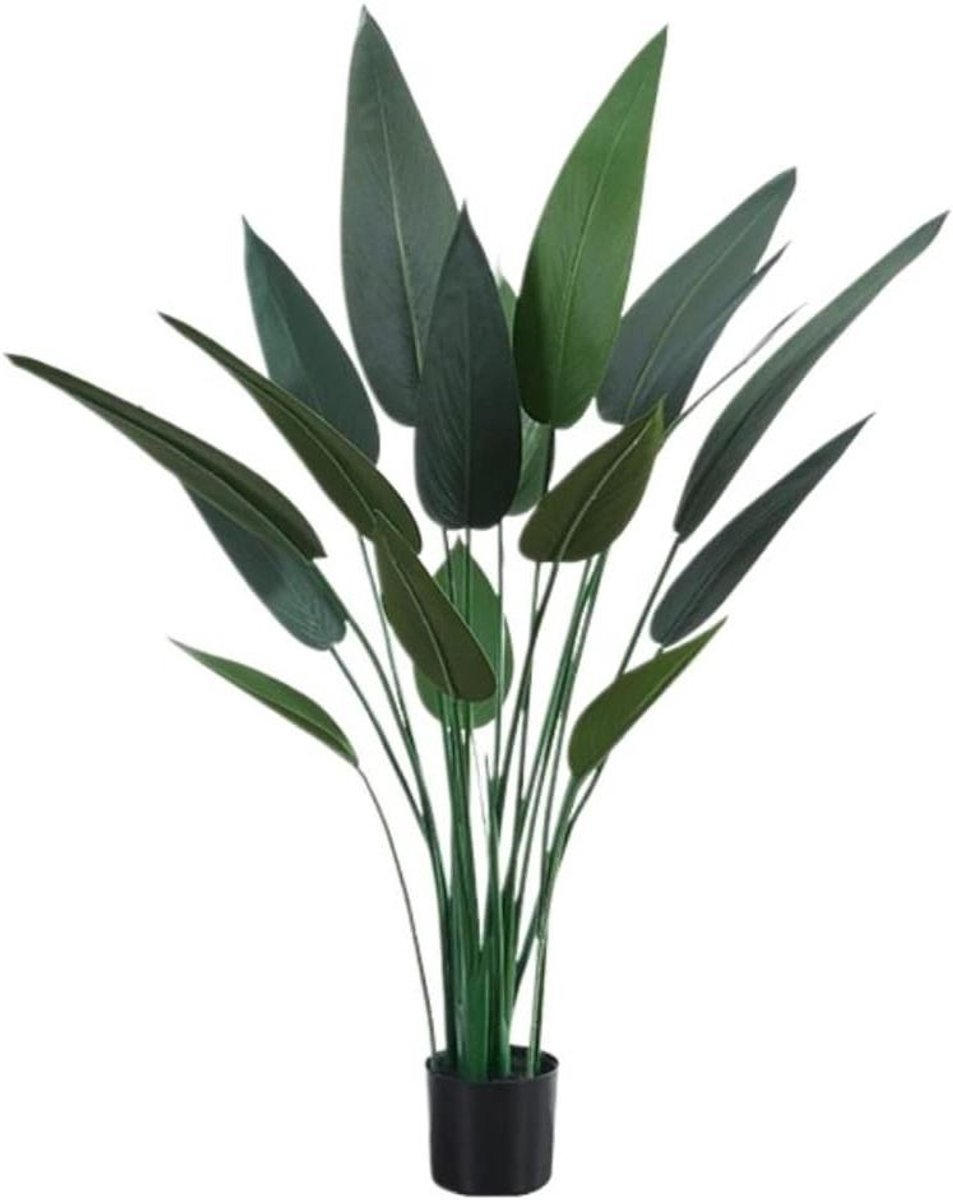 Kunstplant Boom - Bonsai Nepboom - Woonkamer Decoratie - Levensecht Ontwerp - 110cm - Groen