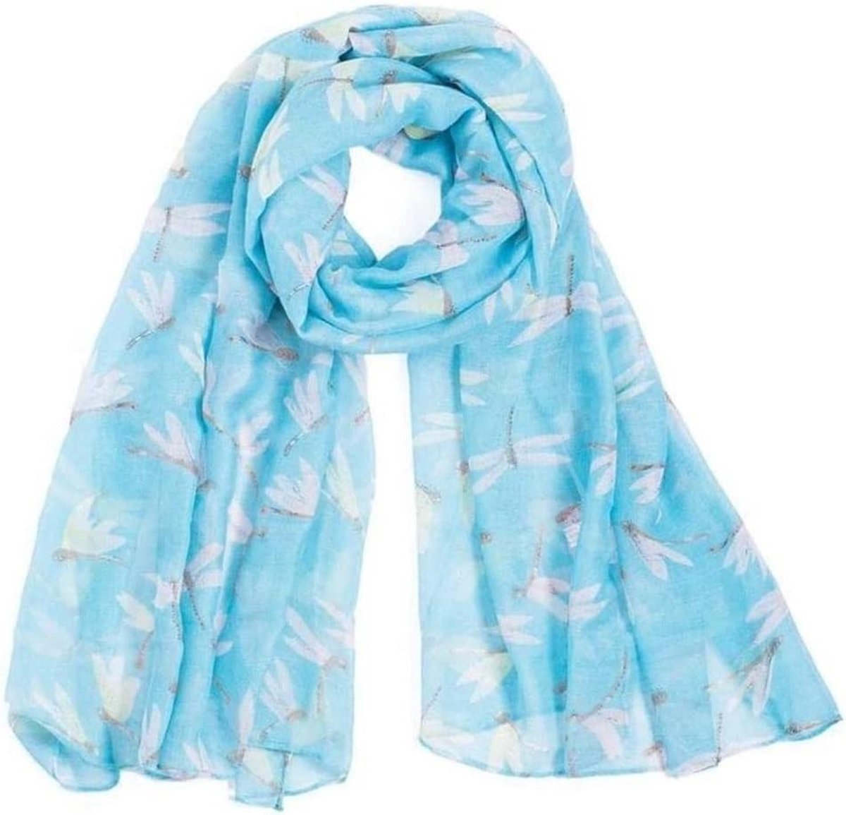 Sjaal Dames - Lange Sjaal - Stijlvol Accessoire - Zachte Draad - 180x90cm - Multicolor